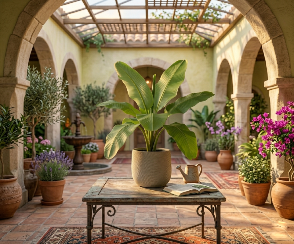 Banana Plants | indoor plants Dubai home office air purifying houseplants