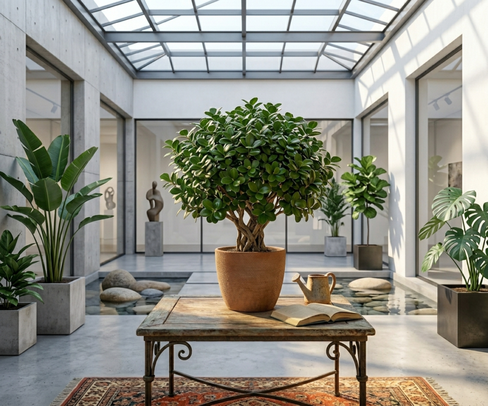 indoor plants Dubai home office air purifying houseplants