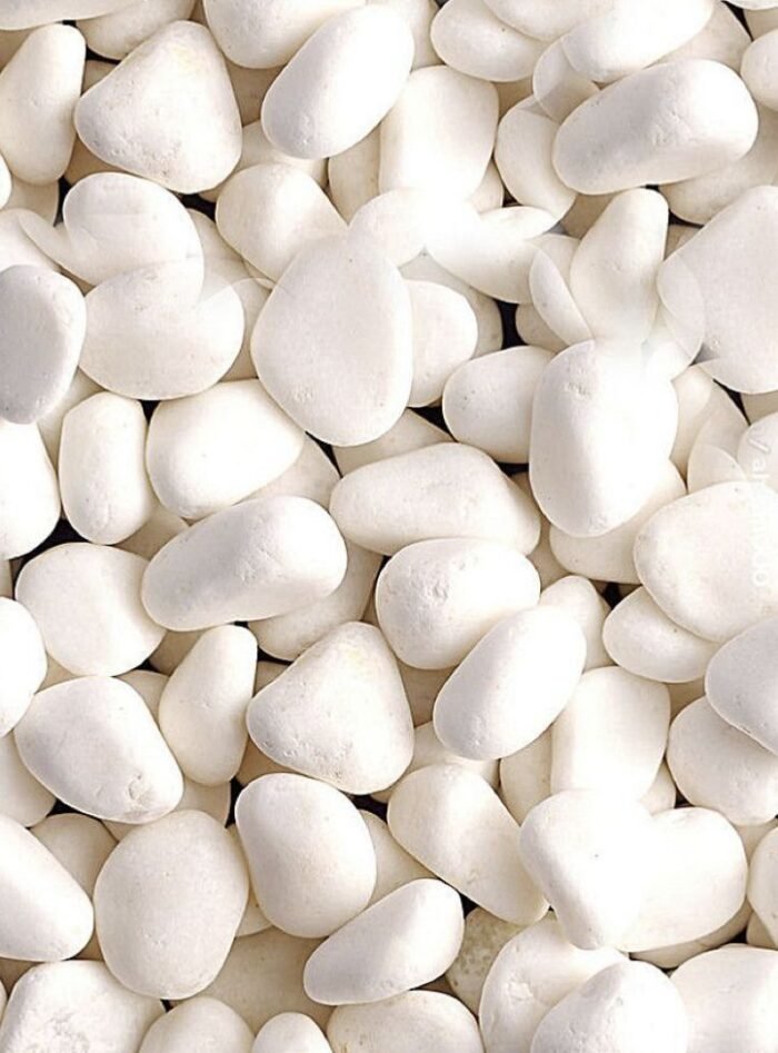 Snow White Decorative Pebbles