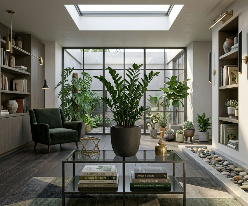 indoor plants Dubai home office air purifying houseplants