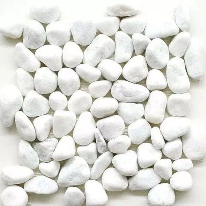 Snow White Decorative Pebbles 1 Snow White Decorative Pebbles 1